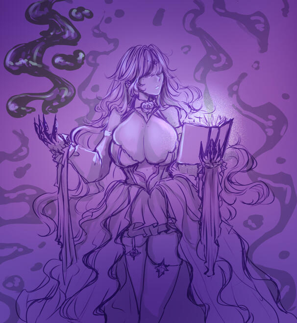 Sketch monochrome color